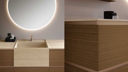 Mobili da Bagno con Maniglia a Gola